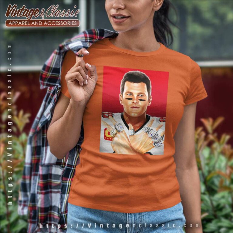 Tom Brady Tampa Bay Buccaneers 7 Rings Women TShirt Tom Brady Tampa Bay Buccaneers 7 Rings Women TShirt