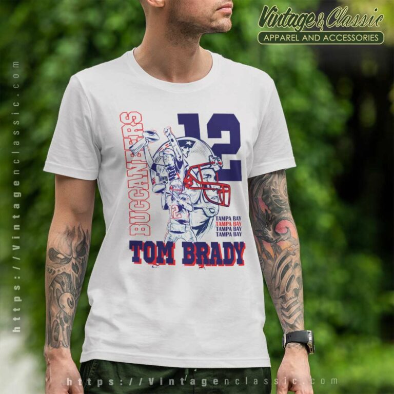 Tom Brady Tampa Bay Buccaneers T Shirt Tom Brady Tampa Bay Buccaneers T Shirt
