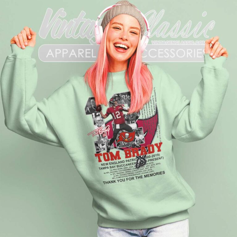 Tom Brady Thank You For The Memories Sweatshirt Tom Brady Thank You For The Memories Sweatshirt