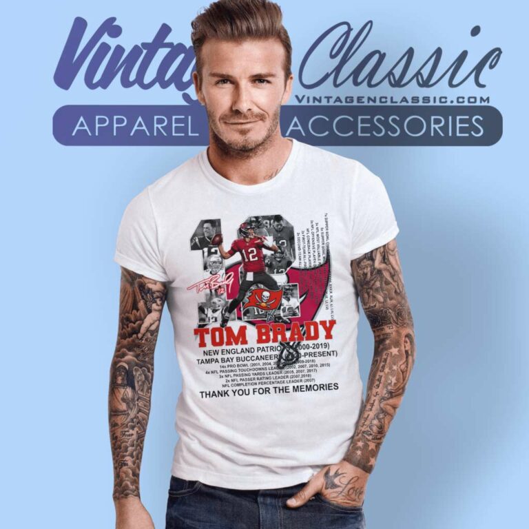 Tom Brady Thank You For The Memories T Shirt Tom Brady Thank You For The Memories T Shirt