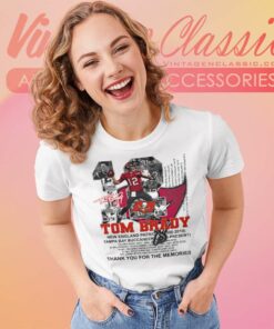 Tom Brady Thank You For The Memories Women TShirt