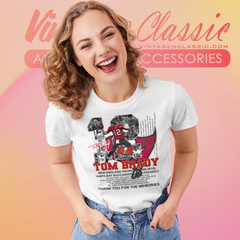 Tom Brady Thank You For The Memories Women TShirt Tom Brady Thank You For The Memories Women TShirt