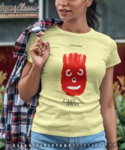 Tom Hanks Castaway Wilson 2000 Film Shirt Women T Shirt