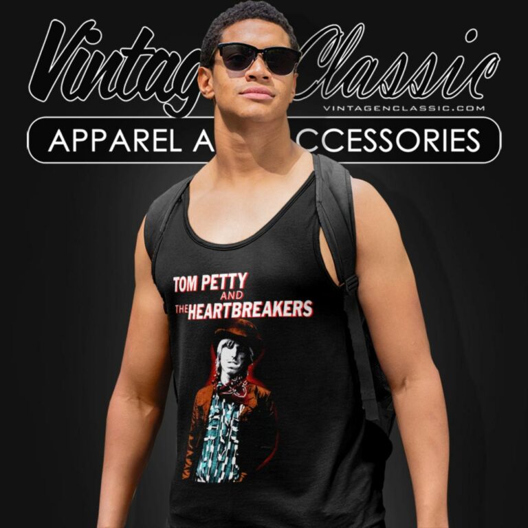 Tom Petty 1983 Tour Tank Top Racerback Tom Petty 1983 Tour Tank Top Racerback