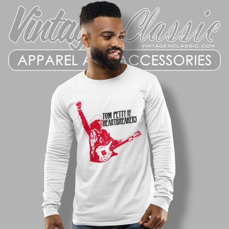 Tom Petty 2008 Usa Concert Long Sleeve Tee Tom Petty 2008 Usa Concert Long Sleeve Tee