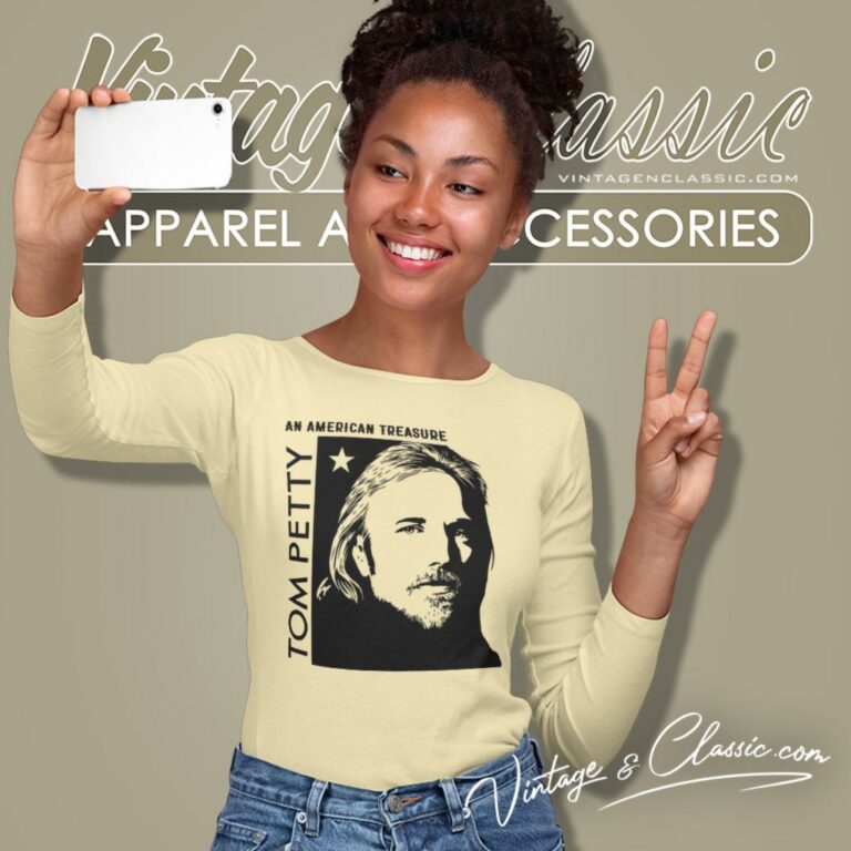 Tom Petty An American Treasure Long Sleeve Tee Tom Petty An American Treasure Long Sleeve Tee