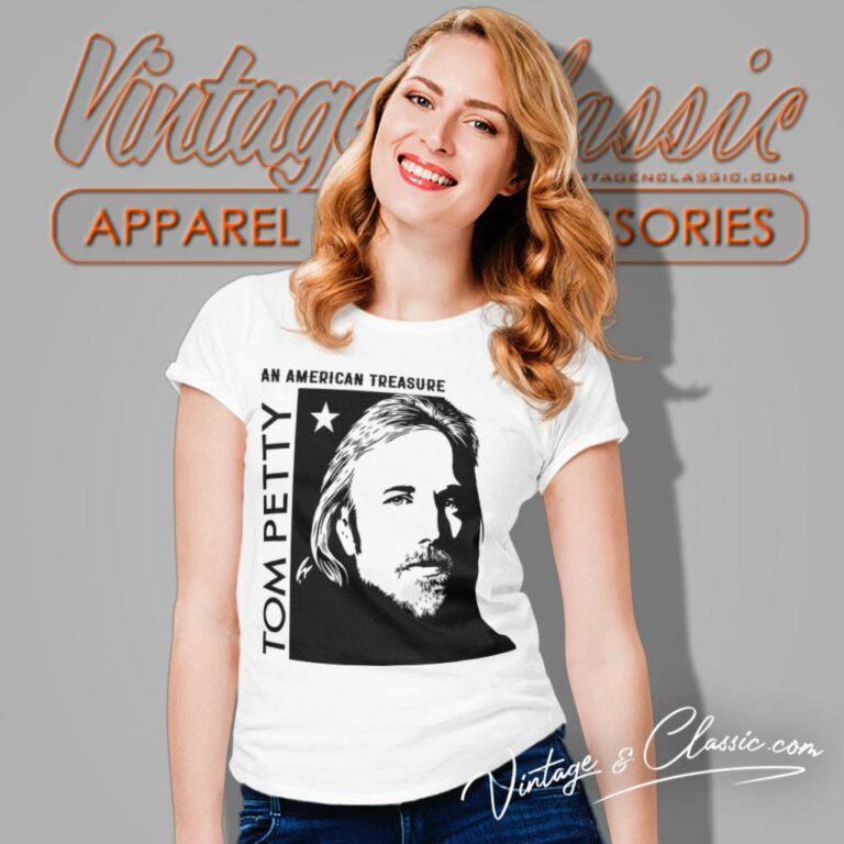 Tom Petty An American Treasure Women T Shirt Tom Petty An American Treasure Women T Shirt