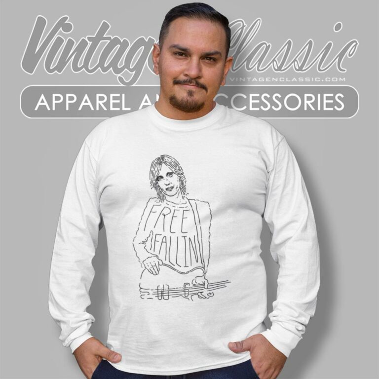 Tom Petty Free Fallin Long Sleeve Tee Tom Petty Free Fallin Long Sleeve Tee