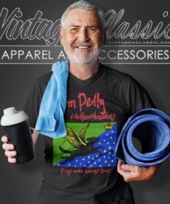 Tom Petty Shirt Dogs With Wings Tour V Neck TShirt