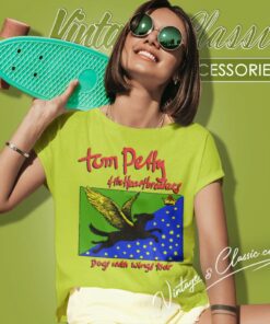 Tom Petty Shirt Dogs With Wings Tour Women T Shirt