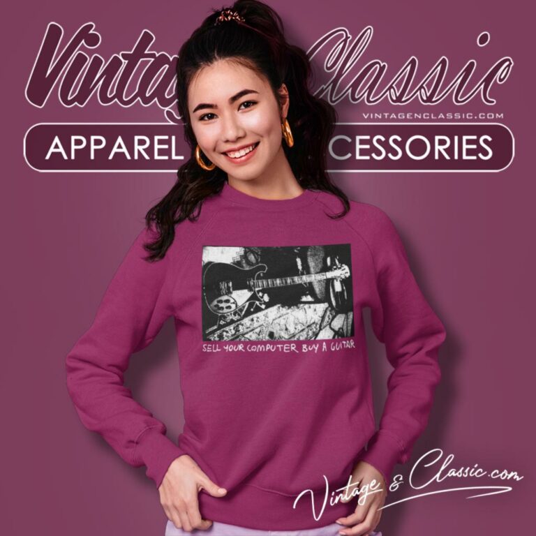 Tom Petty Shirt Sell Your Computer Buy A Guitar Sweatshirt Tom Petty Shirt Sell Your Computer Buy A Guitar Sweatshirt