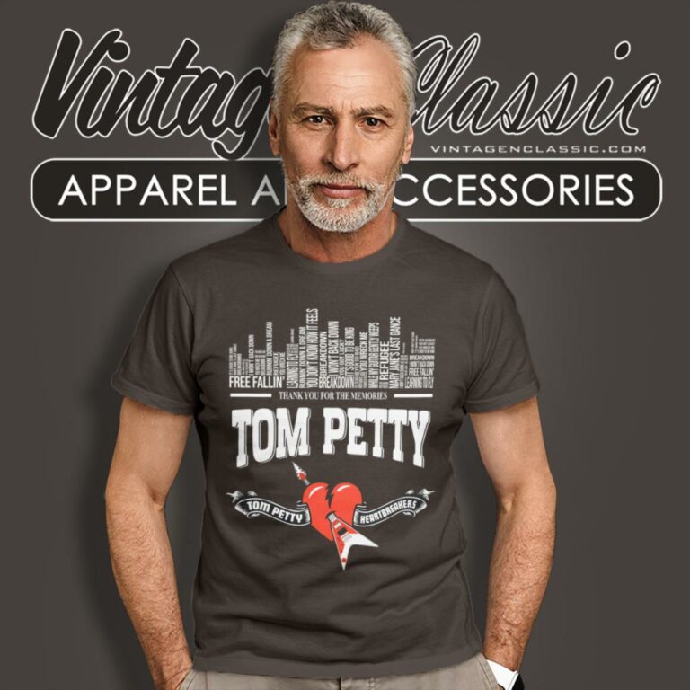 Tom Petty Shirt Thank For The Memories T Shirt Tom Petty Shirt Thank For The Memories T Shirt
