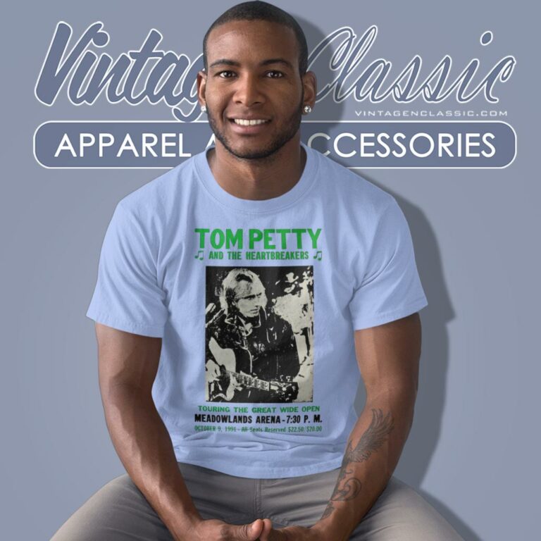 Tom Petty Shirt Touring The Great Wide Open T Shirt Tom Petty Shirt Touring The Great Wide Open T Shirt