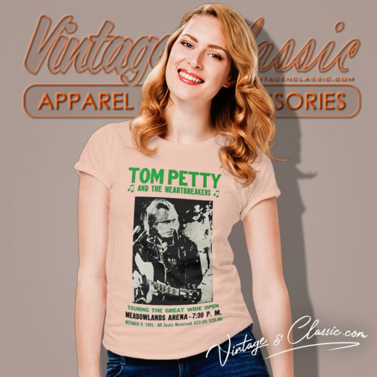 Tom Petty Shirt Touring The Great Wide Open Women T Shirt Tom Petty Shirt Touring The Great Wide Open Women T Shirt