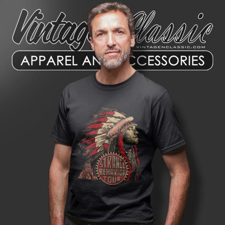 Tom Petty Strange Behavior Tour T Shirt Tom Petty Strange Behavior Tour T Shirt