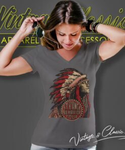 Tom Petty Strange Behavior Tour V Neck TShirt