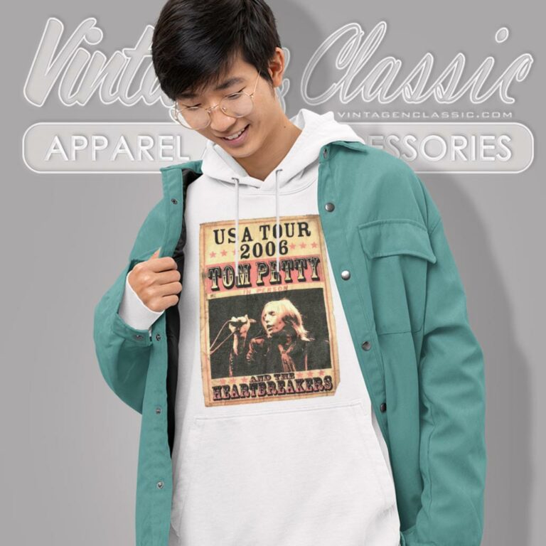 Tom Petty Usa Tour 2006 Hoodie Tom Petty Usa Tour 2006 Hoodie