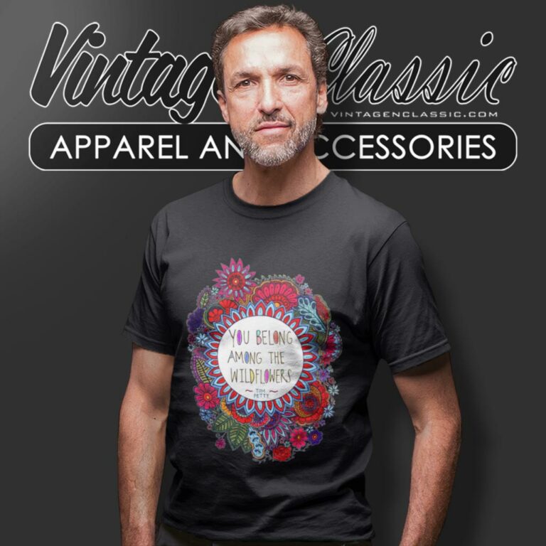 Tom Petty Wildflowers Album T Shirt Tom Petty Wildflowers Album T Shirt