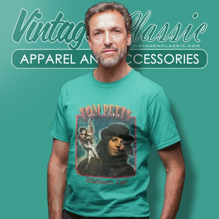 Tom Petty Wildflowers Tour T Shirt Tom Petty Wildflowers Tour T Shirt