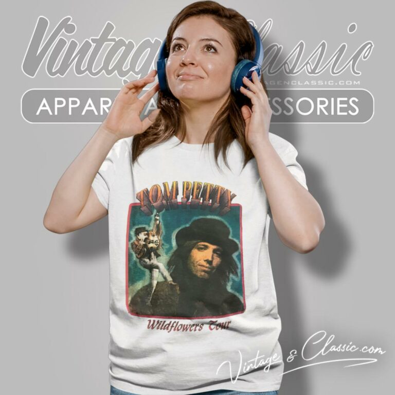 Tom Petty Wildflowers Tour Women T Shirt Tom Petty Wildflowers Tour Women T Shirt