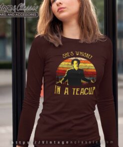 Tom Waits Shes Whiskey In A Teacup Long Sleeve Tee