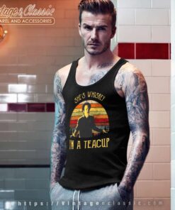 Tom Waits Shes Whiskey In A Teacup Tank Top Racerback