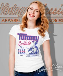 Tommy Cutlet Best Italian Food Ad East Rutherford Women TShirt