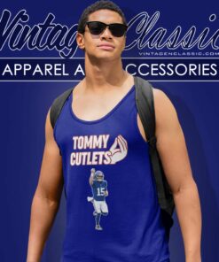Tommy Cutlets Tommy Devito New York Giants 15 Tank Top Racerback