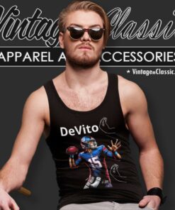 Tommy Devito New York Giants Tank Top Racerback