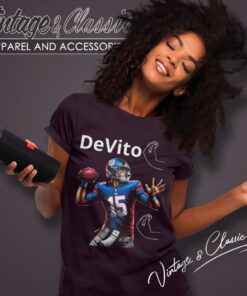 Tommy Devito New York Giants Women T Shirt