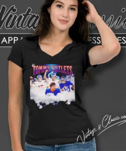 Tommy Devito Tommy Cutlets Giants Qb V Neck TShirt