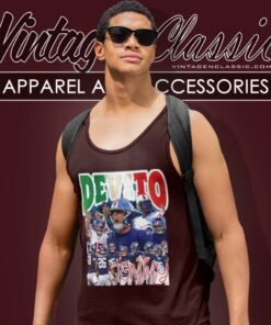 Tommy Devito Vintage Giants Football Tank Top Racerback
