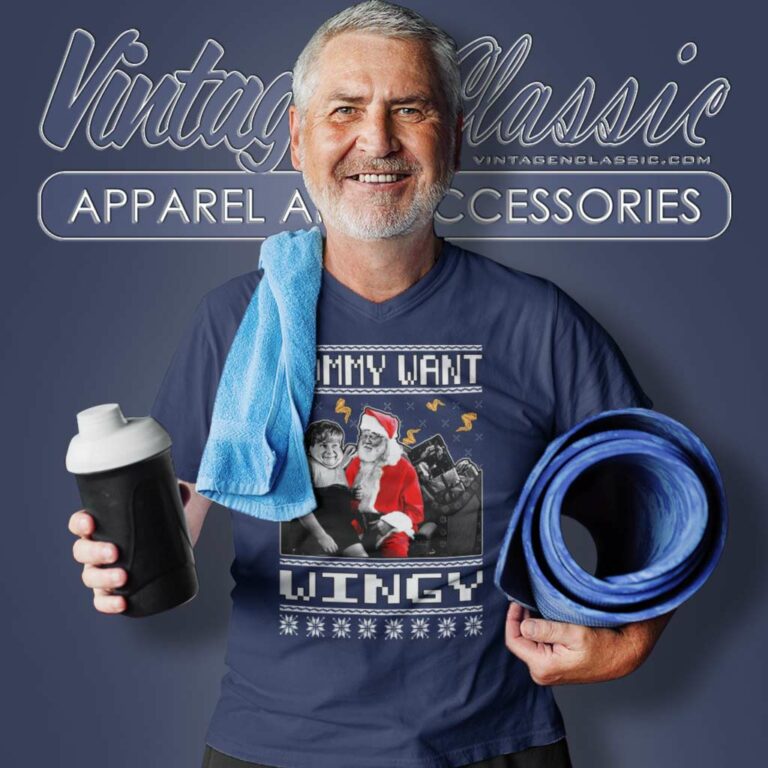 Tommy Want Wingy Farley Ugly Christmas V Neck TShirt Tommy Want Wingy Farley Ugly Christmas V Neck TShirt