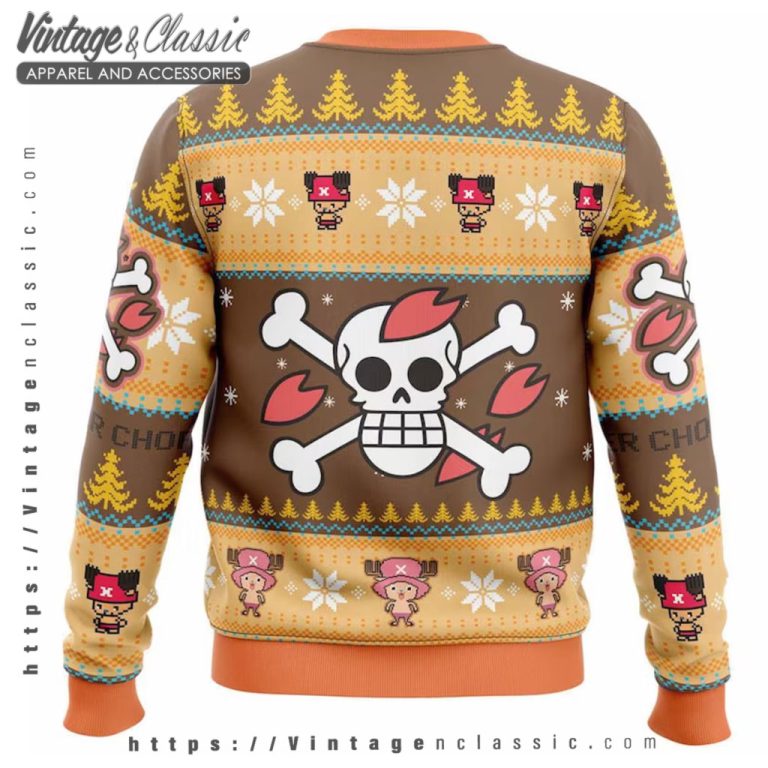 Tony Tony Chopper Ugly Christmas Sweater back Ugly Sweater Tony Tony Chopper Ugly Christmas Sweater back Ugly Sweater