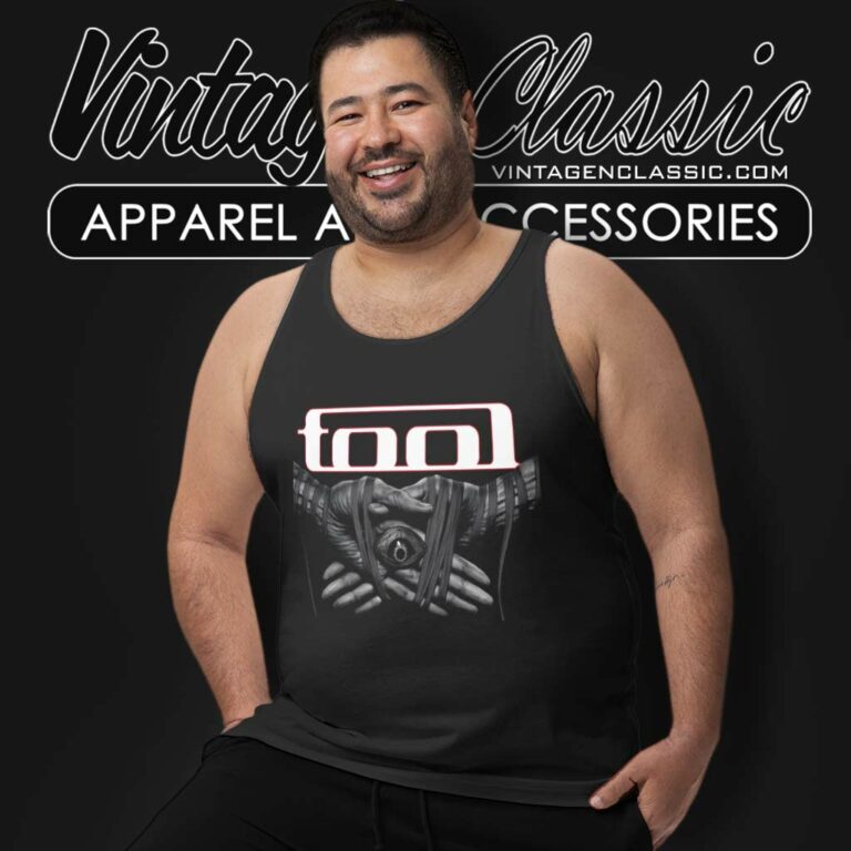 Tool Band Tour 2019 Hand Tank Top Racerback Tool Band Tour 2019 Hand Tank Top Racerback