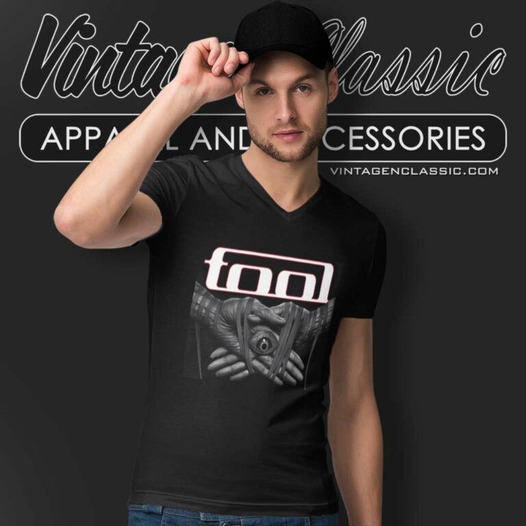 Tool Band Tour 2019 Hand V Neck TShirt Tool Band Tour 2019 Hand V Neck TShirt