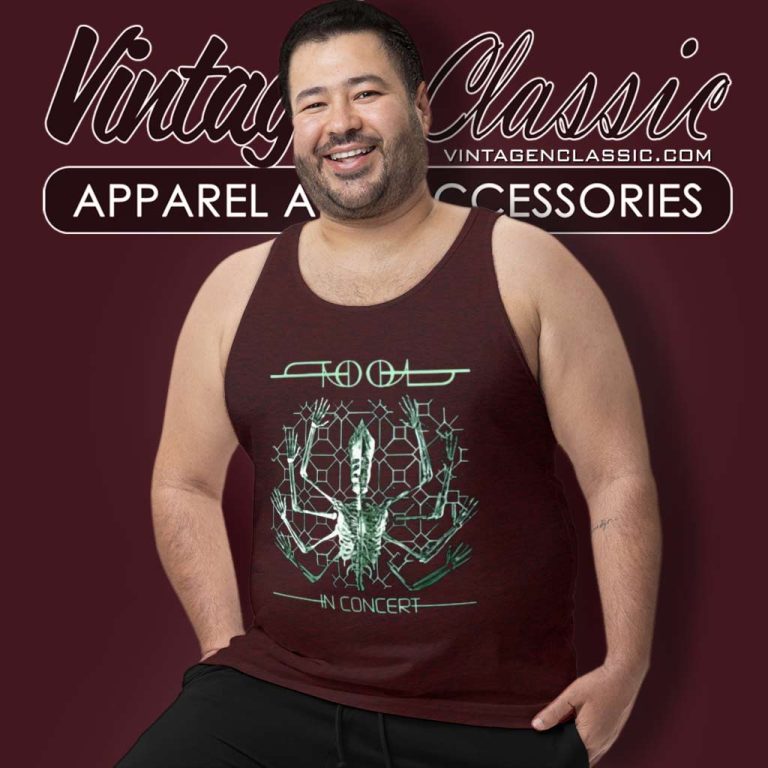 Tool In Concert 2023 Tank Top Racerback Tool In Concert 2023 Tank Top Racerback