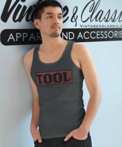 Tool Shaded Box Tank Top Racerback 1