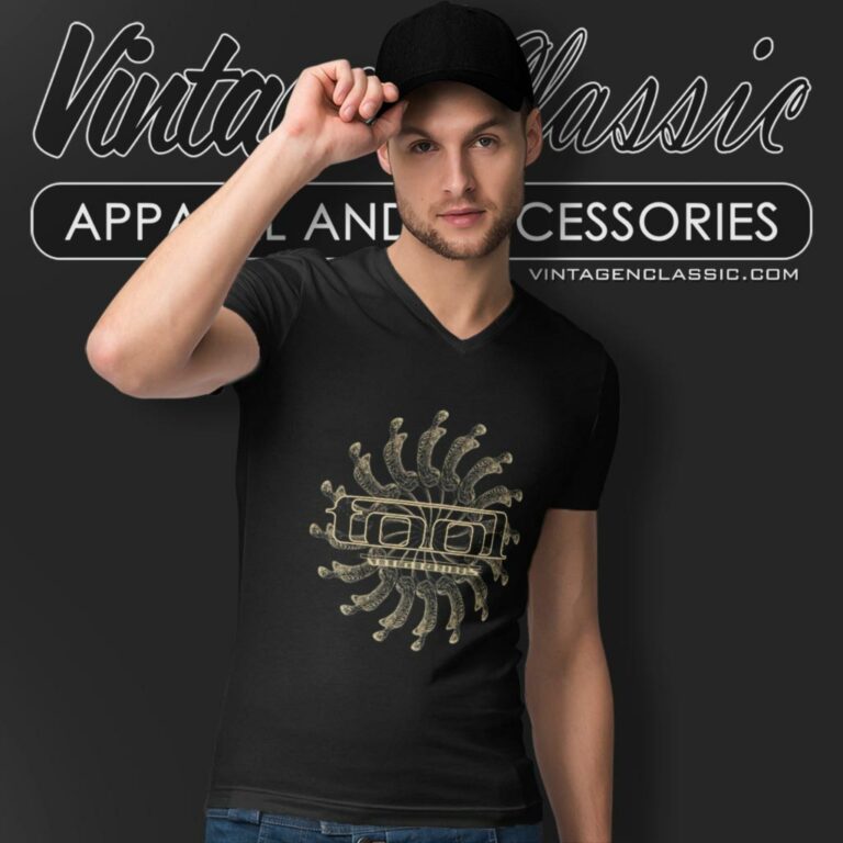 Tool Shirt Spectre Spiral Vicarious V Neck TShirt Tool Shirt Spectre Spiral Vicarious V Neck TShirt