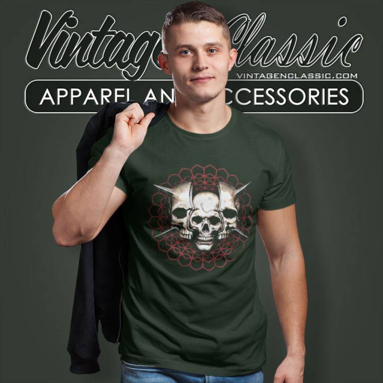 Tool Skull Spikes T Shirt Tool Skull Spikes T Shirt