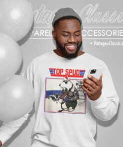 Top Spud Movie Spoof Top Gun Bud Light Beer Sweatshirt