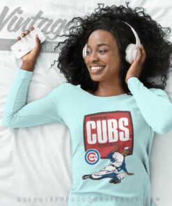 Topps Chicago Cubs Long Sleeve Tee