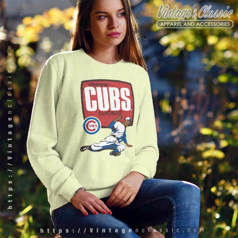 Topps Chicago Cubs Sweatshirt Topps Chicago Cubs Sweatshirt