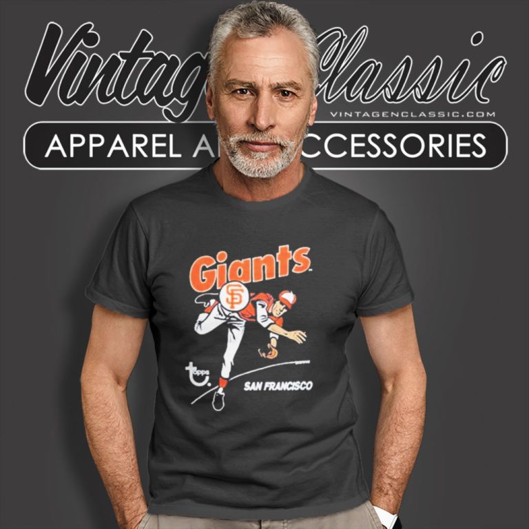 Topps San Francisco Giants Baseball T Shirt Topps San Francisco Giants Baseball T Shirt