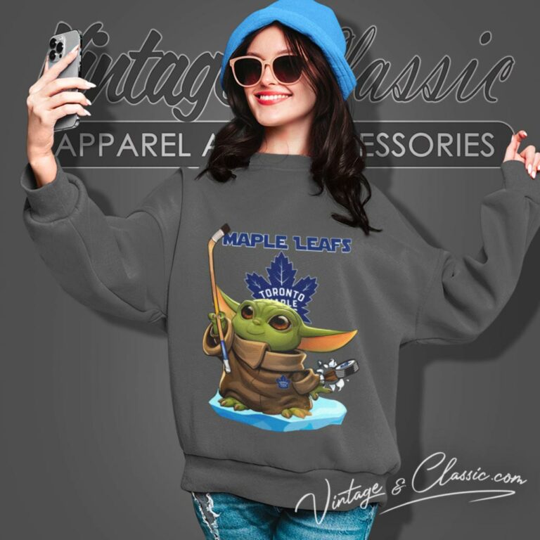Toronto Maple Leafs Baby Yoda Nhl Sweatshirt Toronto Maple Leafs Baby Yoda Nhl Sweatshirt