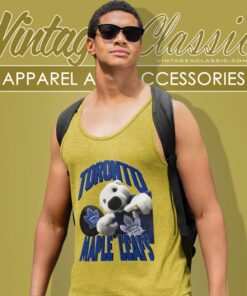 Toronto Maple Leafs Carlton The Bear Nhl Tank Top Racerback