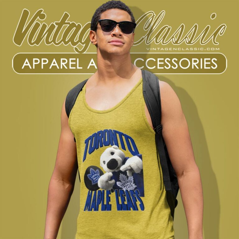 Toronto Maple Leafs Carlton The Bear Nhl Tank Top Racerback Toronto Maple Leafs Carlton The Bear Nhl Tank Top Racerback