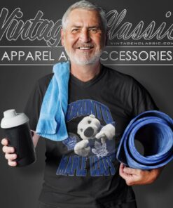 Toronto Maple Leafs Carlton The Bear Nhl V Neck TShirt