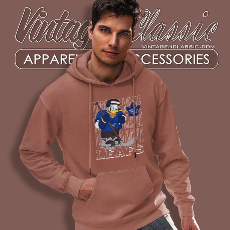 Toronto Maple Leafs Donald Duck Hockey Shirt Hoodie Toronto Maple Leafs Donald Duck Hockey Shirt Hoodie