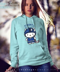 Toronto Maple Leafs Hello Kitty Shirt Hoodie